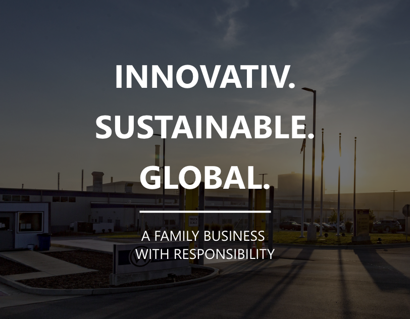 innovativ. sustainable. global. 